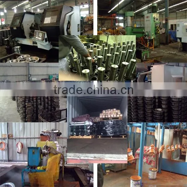 heavy equipment stainless steel large bore double acting hydraulic cylinder