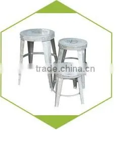 Cheap hand painting metal plant planters and pots with tray