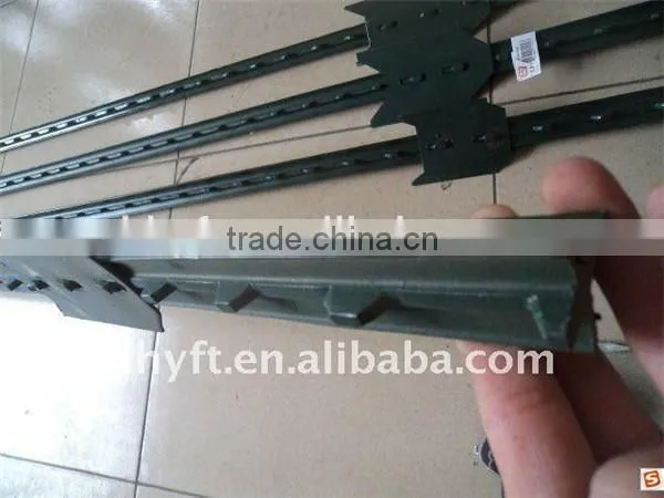 T type fence post &Y post fence post