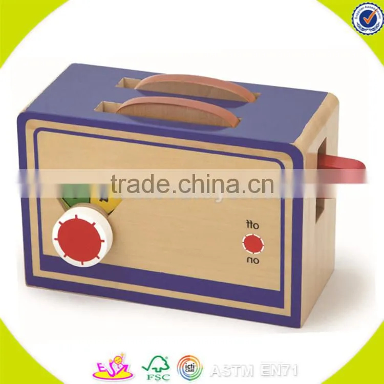 wholesale baby wooden bread machine toy role play kids wooden bread machine toy fashion wooden bread machine toy W10D103
