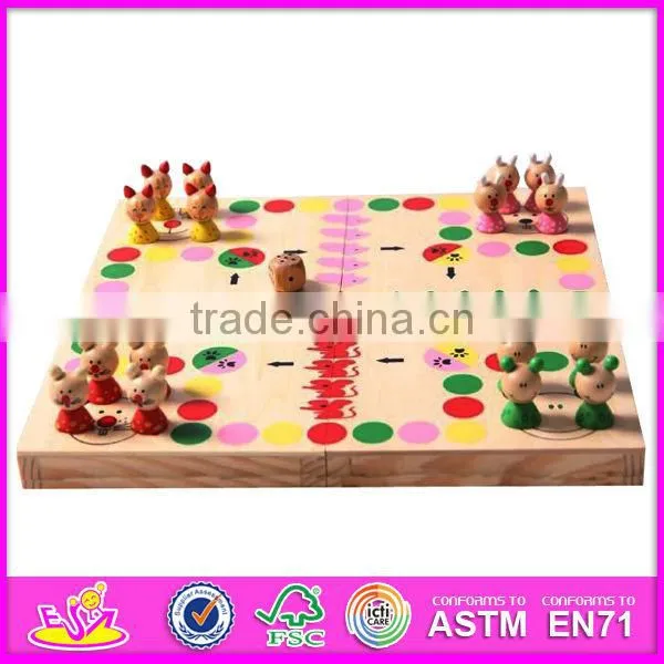 2015 New kids wooden Chess Set,popular children wooden chess set and hot sale baby wooden chess set W11A024