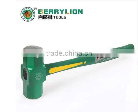 Berrylion TPR Handle High Grade Stone Hammer 2-16Pounds Stone Hammer