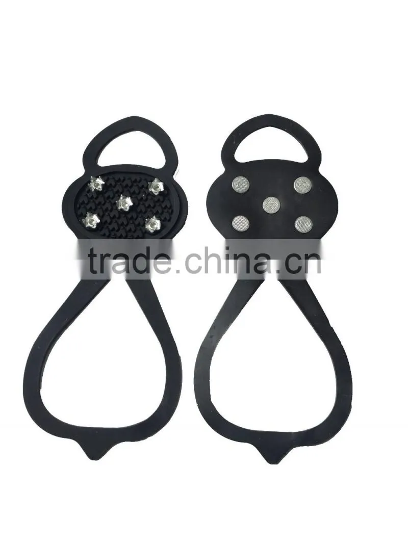 2016 ATLI rubber ice spikes shoes Snow Grabber for cold place