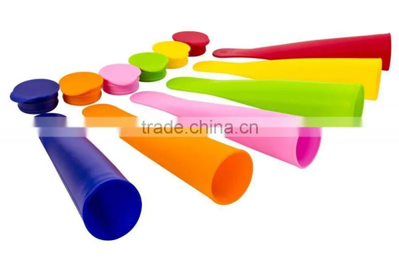 2016 Best Sell Silicone Popsicle Mold Ataforma Popsicle Mold, Bpa Free Silicone Ice Pop Maker
