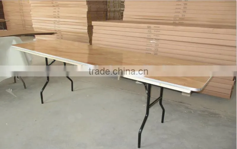 2015 qingdao commercial folding banquet table for renal