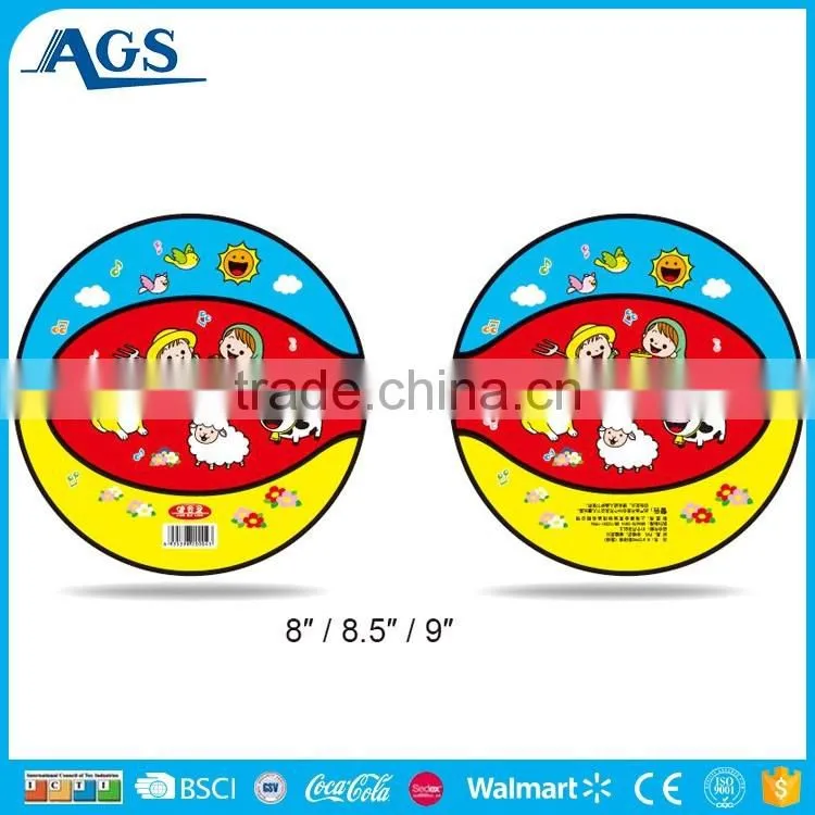 Low price custom world map non-toxic pvc toy balls