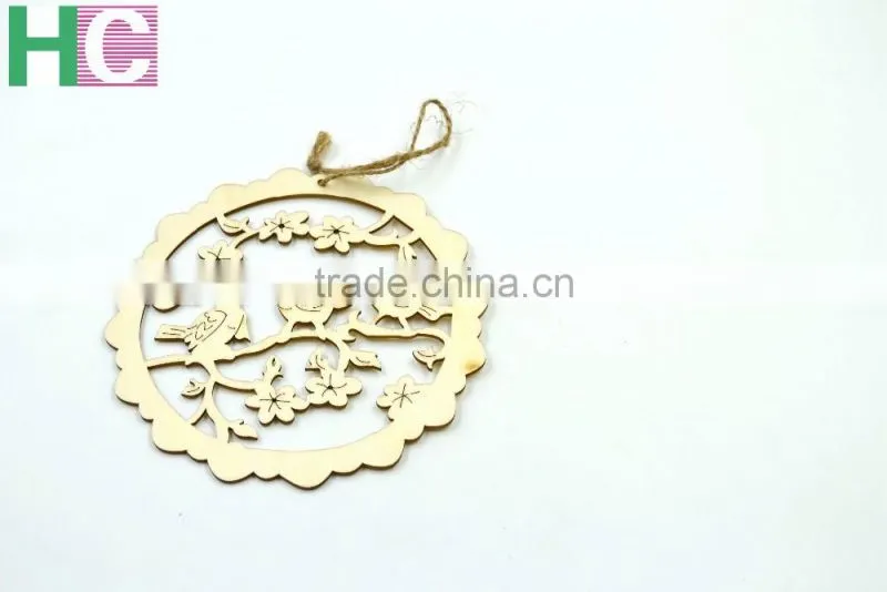 2017 promotional small wooden diy toy crafts