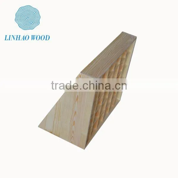 handmade customized wood display box without inserts