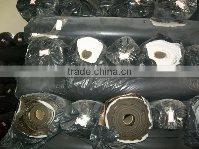 PVC artificial leather stocklot For Furniture, bag, sofa