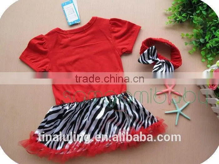 infant baby girls deer pattern romper and dress with hairband