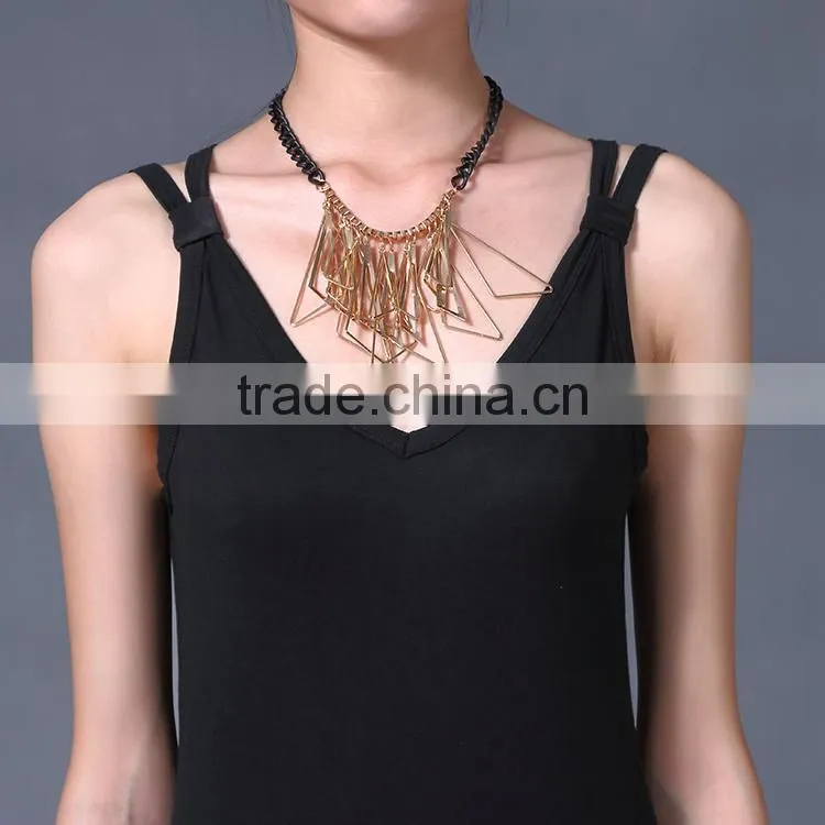 stapless women black casual V neck jumpsuit wholesale