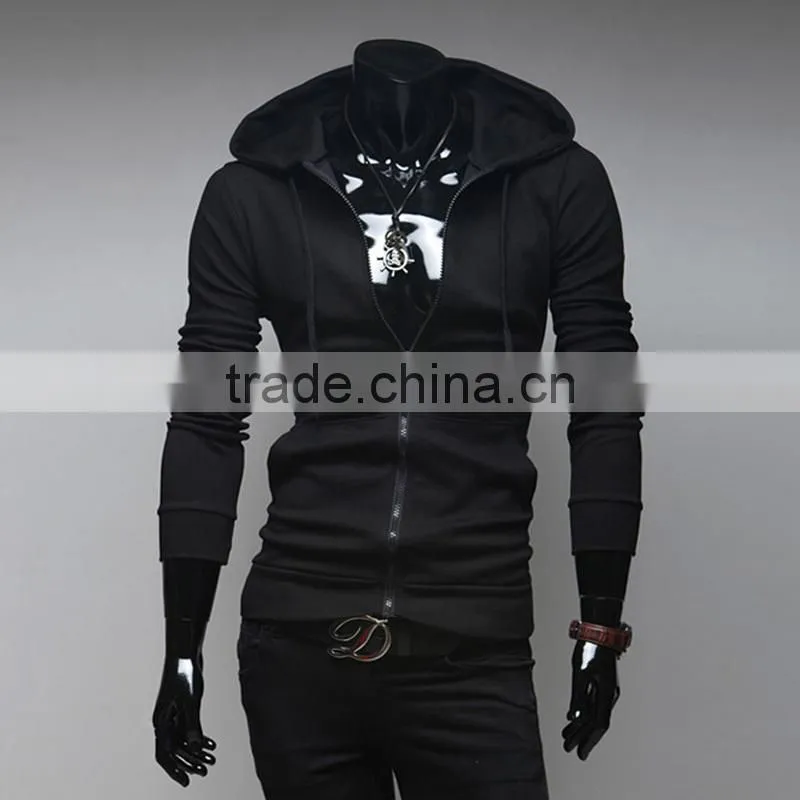 design cheap man hoody ,custom zipper hoodie
