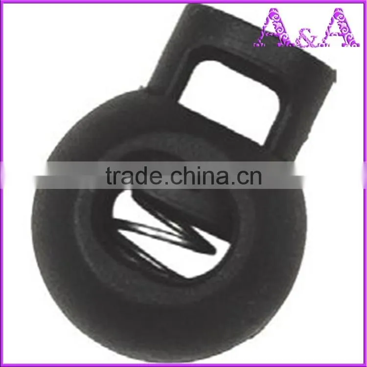 black plastic stopper