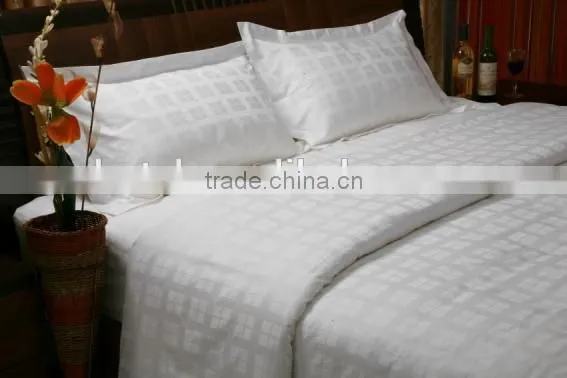 Luxury hotel bedding set