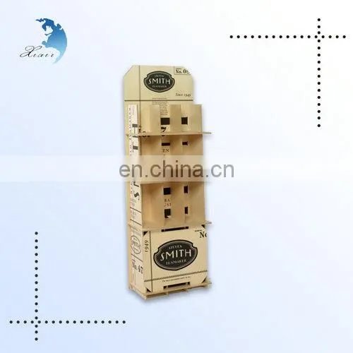 Unique Design Durable Wooden Wine Shelf stand With Drawer Tray
