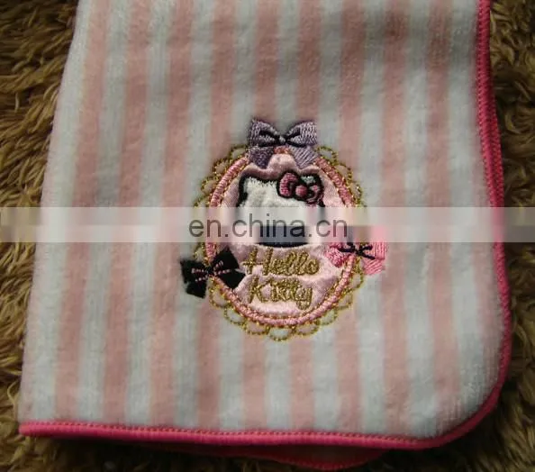 Lovely terry cotton children hand towel/children hankerchief