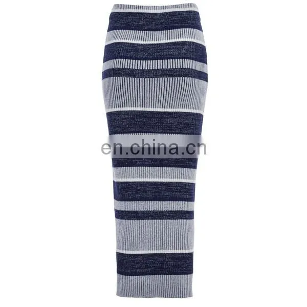 2016 latest pencil stripe women new fahsion skirt
