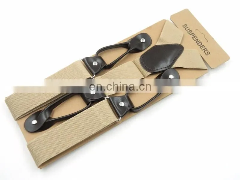 Hot sale customized design man suspenders