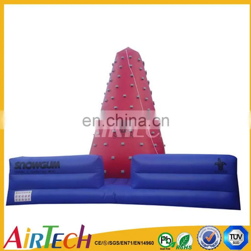 Big discount inflatable rock wall for sale