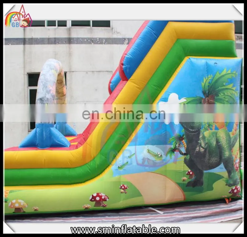 high quality printing clown inflatable slide , joker slide , inflatable clown slide for children