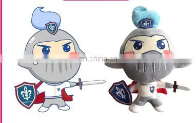 cheap custom logo printed mascot, custom plush toys
