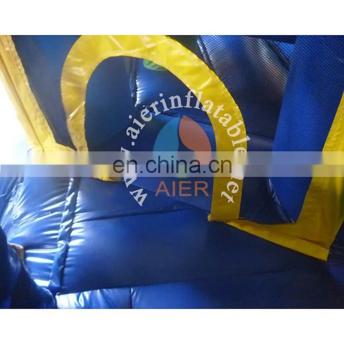 inflatable castle 5 in1 combo,inflatable bouncy castle combo,Cartoon Mickey Mouse inflatable funland