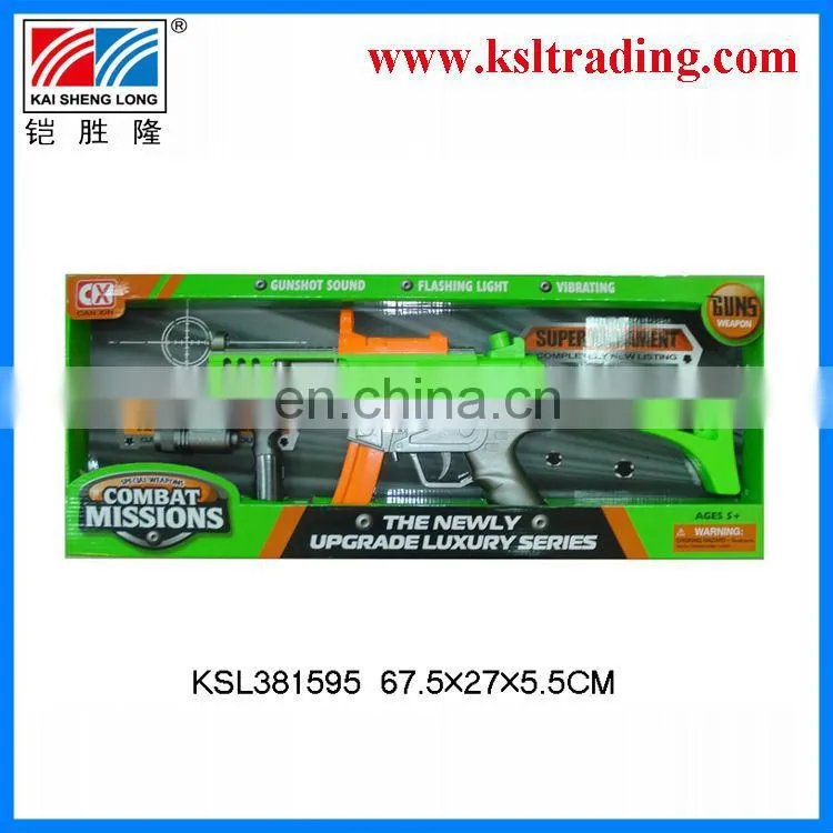 B/O guns toys kids plastic electronic toy guns