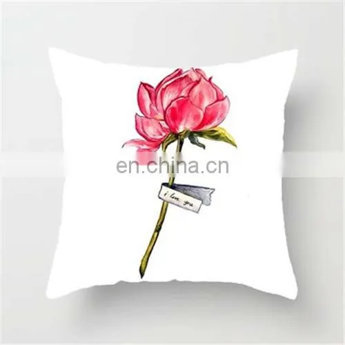 New Trendy Products Throw pillow case Hand-painted Custom Cushion cover
