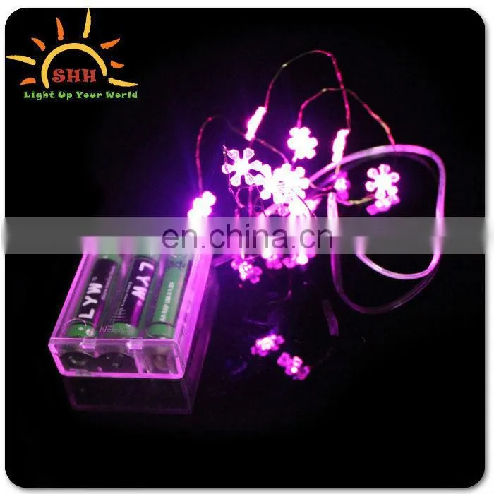 The newest Christmas window decoration Copper line lamp for Christmas decorations