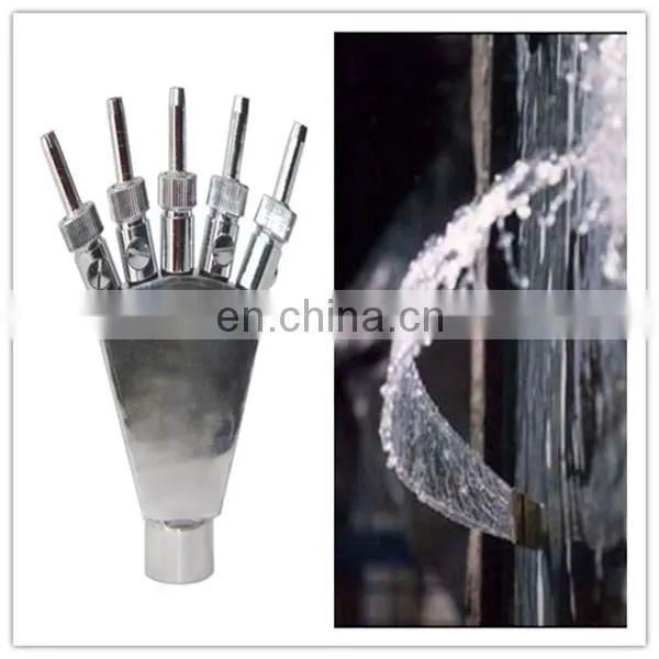 Fountain accessories cheap price different model brass nozzle