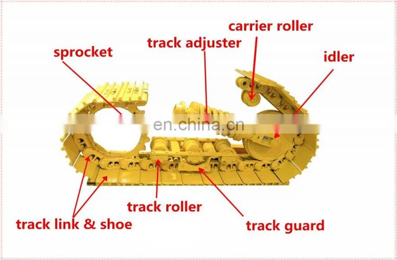 PC200-8 Undercarriage 20Y-30-00011 Bottom Roller Excavator Type