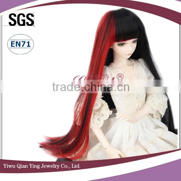 heat resistentece natural look great quality Cosplay Synthetic doll wigs bjd hair
