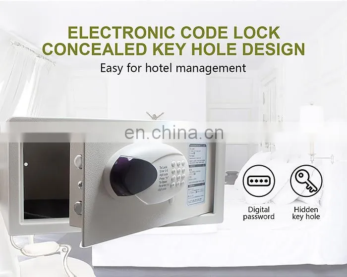 Hot international hotel supplies mini electronic cash money safe box