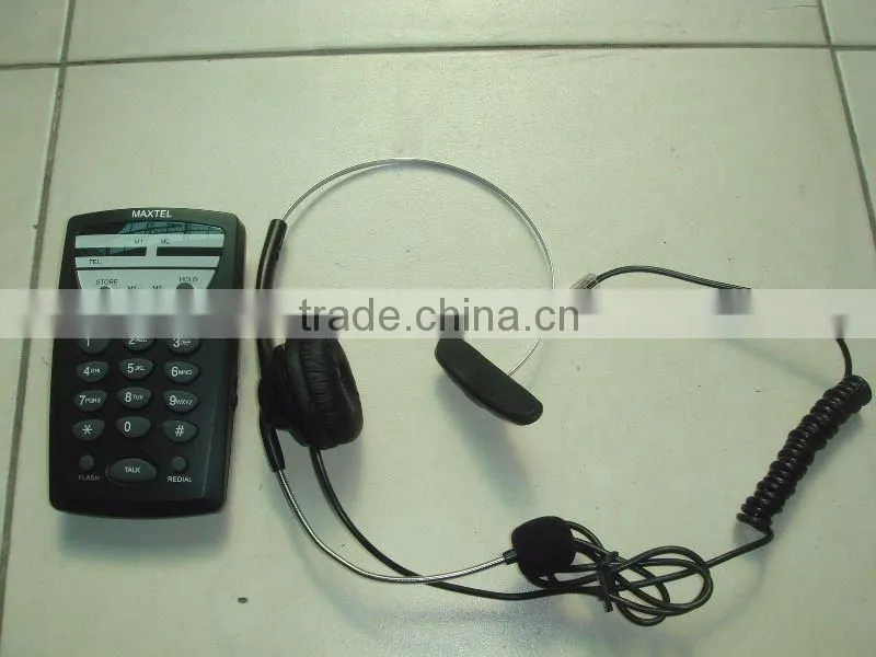 caller center headphone and earphone