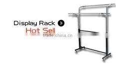 Metal chrome wall-mounted ball display rack