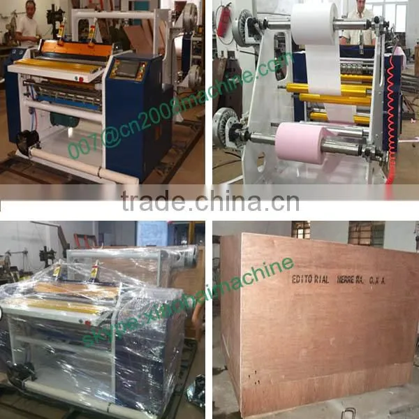 HAS VIDEO Two Ply Thermal Paper Slitting Rewinding Machine