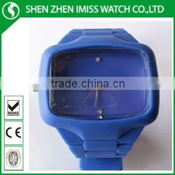silicone slap-on watch