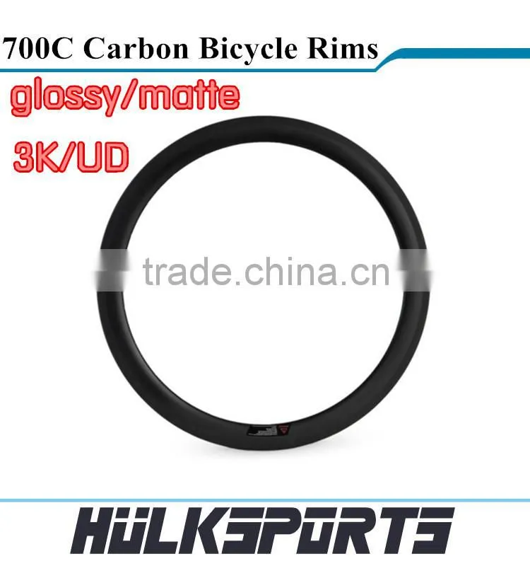 Chinese cheap 700C 25mm wide Carbon Tubular Wheels of 50mm carbon road bike tubular wheel