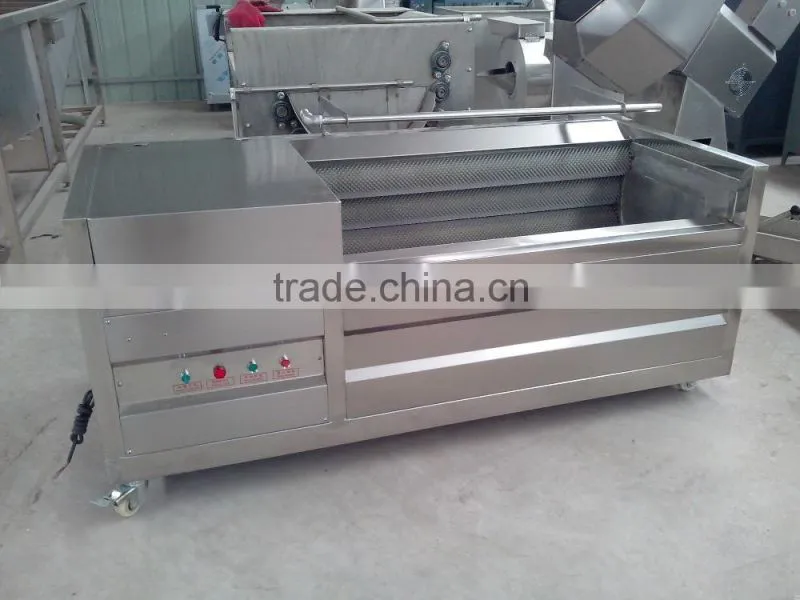 save labor brush roller type ginger /yams /potatoes washer with good price
