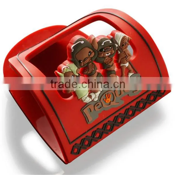 3D PVC Mobile Phone/Cellphone Display Stand Holder for Table
