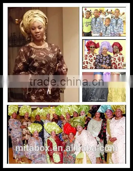 New arrive African high quality organza lace fabric with sequins OG0180gold