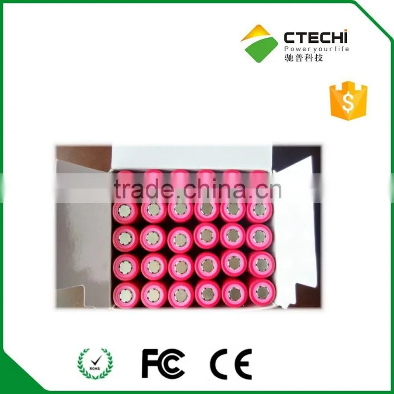 E-vehicle lithium battery NCR18650PF 2900mAh 3.6V rechargeable power type battery, 10A high drain battery