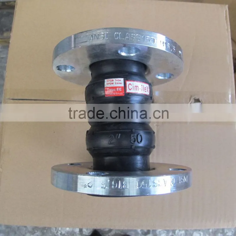 EPDM flange type Double Sphere Flexible Rubber Joint