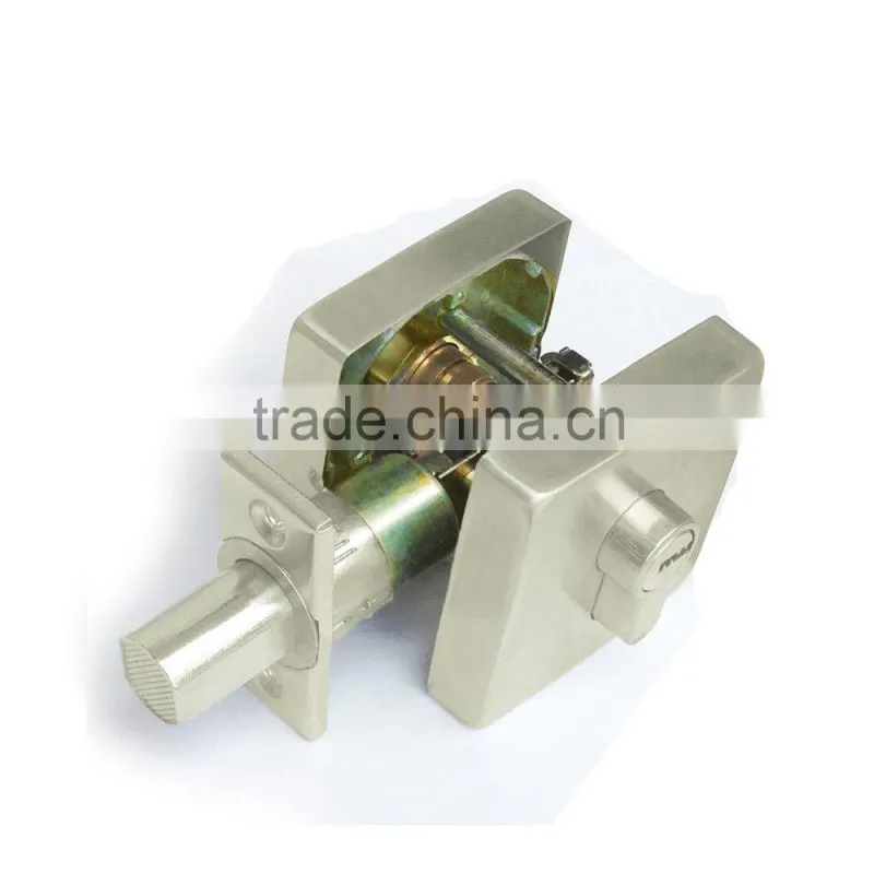 Tubular Leverset 8817-BK-SS,Stainless steel door lock