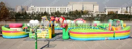 Large inflatable equipment kids inflatable sport theme park equipment