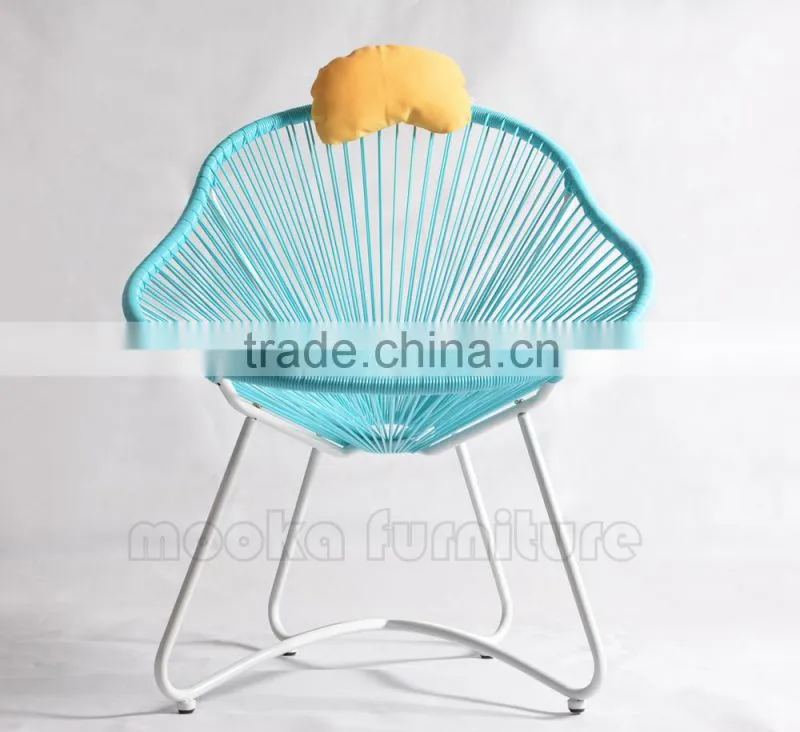 hot sale Acapulco chair KD poly rattan furniture MKR03