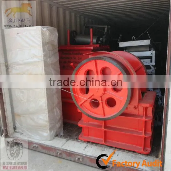 China top 50 brand 10-500TPH limestone jaw crusher