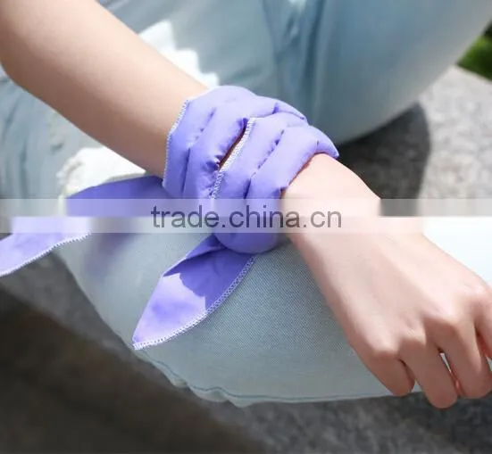 mix color Summer Cooling Scarf Cool Water Band Speed to Cool Towel Cooling Scarf Ties Neck Scarves