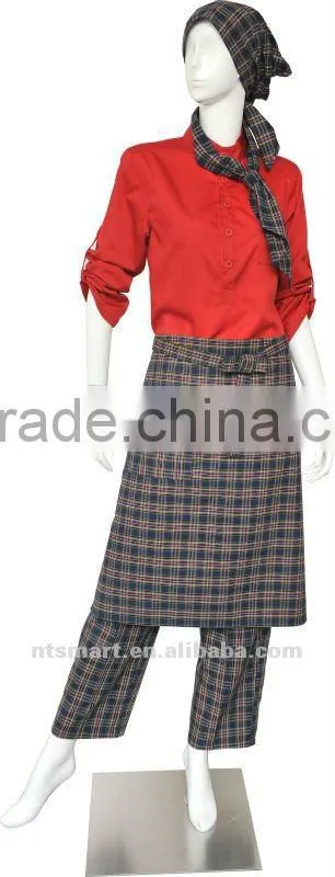 white chef uniform, hotel uniform, chef coat