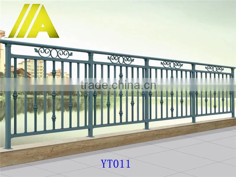 YT-003 Artistic Iron Balcony Railing